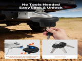 Trailer Hitch Lock, Compatible with 50.8 mm Couplers, Heavy-Duty Anti-Theft Trailer Ball Lock with 3 V952-SPSOHSCX2INC4U3BJ001V0
