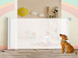 BoPeep Retractable Baby Safety Gates 300cm White 300 cm KD1134-300-WH