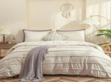 Stripes Sylvie Heritage Quilt / Doona / Duvet Cover set V745-AQ082004K3