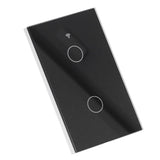 For Zigbee Tuya Remote Light Switch Voice Control 2Gang US Wall Touch Switch AC 100240V V1294-YM0901-3113210138712