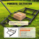 Driveway Drag, 84" Width Tow Behind Drag Harrow, Q235 Steel Driveway Grader with Adjustable Bars, V952-QYPQYP84INCHPS1WAV0