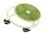 Round Rolling Low Stool Comfortable Universal Wheel Movable Mini Stool High Weight Capacity for Home V1294-YM0706-3116230016211