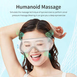 White Air Compression Massager, Heated Massager with Vibration & Bluetooth Music, Portable V888-ELOSUNG13420