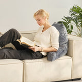 VEVOR Reading Pillow Standard Size Bed Pillow with Shredded Memory Foam Washable V952-CGYDZSTANDARWEC2U001V0
