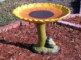 Resin Frog Birdbath Garden Statue, Antique Yard Decor for Home, Large Inventory! V1192-AZ-W-26069