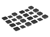 8 Set Full Covered Bed Risers Anti Slip Stackable Furniture Risers for Cabinet Washing Machine Base V1294-YM0715-3117220135911
