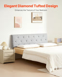 VEVOR Headboard, Full Headboard with Adjustable Height, Comfortable Diamond Tufted for Full V952-BDDCTBFULLW5EX1OJ002V0