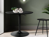 Levede Bar Table Swivel Gas Lift Counter Black CH1094-BK