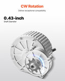VEVOR 450W Electric Brushed DC Motor Kit 36V 3000rpm Motor with Speed Controller V952-ZLYSDJTJ450WPSXIWV9
