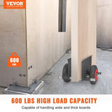 Panel Dolly, 600LBS Capacity Slab Dolly, Heavy-duty Drywall Mover with 8" Pneumatic Wheels, V952-BLTCTLS00000ENQ0NV0