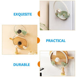 2Pcs Kitchen Pot Lid Organizer with Wear Resistant Finish and Zinc Alloy Hooks for Home Essentials V1370-AZ4-16106