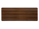 Levede Desktop For Motorised Adjustable Black 140X70CM Walnut DH1048-140-WA