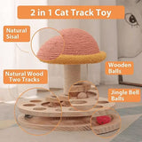 Cat Furniture Cat Scratching Post Cat Playhouse Cat Entertainment Cat Claw - Multi-color - Size V1102-135-34993-MLT-30-24CM