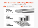 2PCS Linear Motion Rod, 25 mm x 1000 mm , SFC25 Carbon Steel Linear Rod Shaft, Anti V952-ZXDGSFCGZ25M02BI8001V0