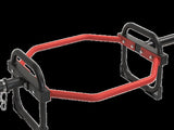 Olympic Shrug Deadlift Bar - Red/Black V1012-CFSHRDBTB