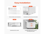 Air Conditioner Wall Sleeve 42 in with Exterior Grille Wall AC Sleeve V952-KDCJT42INCHD3IX7CV0