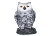 Plastic Hunting Fake Owl Decoys Outdoor Garden Yards Ornaments Pest Deterrent Repeller1021 V1294-YM0901-3111210028311