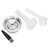 Coffee Capsule Stainless Steel Reusable Refillable Coffee Filter Kit for Nespresso Vertuo Plus V1294-YM0901-3118200223111