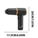 Handheld Vacuum Cleaner 15000PA Car Vacuum, 6 in 1 Portable Cordless Vacuum Cleaner Set, Hair Dryer V1370-AZ4-18647