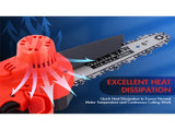 Portable 6-inch Electric Chainsaw 550W Cordless Chainsaw with A Detachable 2000mAh Li Battery V1294-YM0901-HB0024EU
