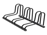 Weisshorn 3 Bike Floor Stand Rack Fits 20"-29" MTB Tires for Garage Storage BIKE-3-U-BK