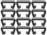 12pcs Garden Furniture Clamps Patio Furniture Clamps Outdoor Sofa Patio Furniture Coupling Clamps V1237-ZY-203-1452