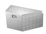 Trailer Tongue Box, 838 x 483 x 457 mm Aluminum Trailer Tongue Tool Box, Heavy Duty Storage V952-TCGJX33X19X1G70EW001V0