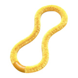 Fitness Hoop Hoop 1.5kg Training Workout Sports Equipment Abdomen for Office - Yellow V1308-DSZKI-1666-3