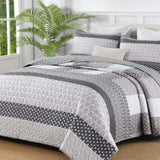 Bespoke Quilted Bedspread and Pillowcases Set Tailored Luxury for Your Home - Queen size V745-MAC080482Q13U