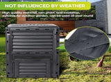 300L Large Garden Outdoor Compost Bin Composter BPA Free Compost Barrel V324-GDCOBIN-300L