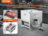 Manual Meat Mixer, 15L Fixed Tank Meat Processing Equipment, V952-SYRLJBJBKQXKG26A7001V0