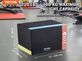 3 in 1 Plyometric Jump Box, 16/14/12 Inch Cotton Plyo Box, Platform & Jumping Agility Box, Anti-Slip V952-SHYTX161412YKXBJSV0