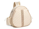 Beige Lightweight Waterproof Tennis Racket Backpack - Multifunction Sling and Backpack for Men and V888-ELOSUNG17105