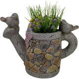 Watering Can / Birds Planter w Hole Plug 34cm V637-49472CAN