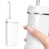Water Flosser 3 Modes and IPX7 Waterproof Travel Water Flossers for Teeth and Braces - White V1263-JX-6532-1