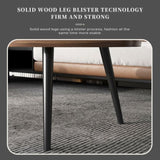 Coffee Table Living Room Accent Oval Table Contemporary Style Leisure Tea Table V488-TBS-BK
