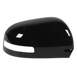 Rearview Mirror Cover High Strength Gloss Black Door Mirror Cover Replacement for Mitsubishi V1189-LC-QP-00465