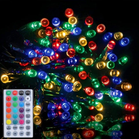Samland 50m 500 Led Dynamic Colour Changing Fairy Light With Remote Control V1060-LEDRC500