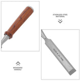 Carpenter Woodworking Chisel with Ergonomic Handle for Versatile Wood Crafting and Engraving V1369-AZ3-W-19187