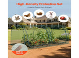 Crop 2.48 x 1.2 x 1.2 m Plant Protection Tent with Zippered Door, Wind-Resistant Tall Crop V952-ZZBHZ1PCS984ZQZ2F001V0
