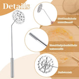 Rosette Irons Set with Handle Cooking Stamp Maker Kit Cookie Cutter Aluminum Alloy Waffle V1369-AZ3-W-11445