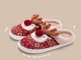 Slippers House shoes Christmas Christmas Gift Anti-slip Anti-slip Sole with Plush Lining V1188-MS101-01521-1