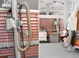 6 Inch, 10 ft Heavy PVC Dust Collection Hose, Flexible Clear Fume Hose with Stainless Steel Wire V1259-DP01-A-1180