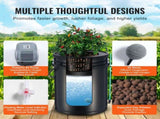 DWC Hydroponics Grow System Deep Water Culture with Top Drip 4 Buckets V952-SSSPXT4T8INKT37WZV3