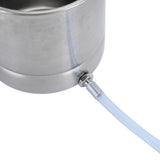 Enema Bucket Kit 1.6L Stainless Steel Bucket Reusable Shower Enema System for Colon Cleansing V1294-YM0901-3117240094411