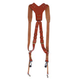 Camera Double Shoulder Strap Leather Camera Harness Photography Accessories for Outdoor Use V1294-YM0718-3117200198511
