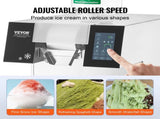 Commercial Snowflake Ice 397LBS/24H Snowflake Ice Maker, Stainless Steel Ice Shaver V952-SLXNBJCMYJP1SWA5FV3