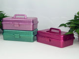 Plastic Storage Bins With Lid and Handle, Plastic Latch Storage Box, Stackable Storage Container, V1189-LWWAL-20260401-06961