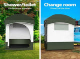 Weisshorn 22L Portable Camping Toilet Shower Tent Changing Room Outdoor Loo Set TENT-CR-SIN-TOILET-22L
