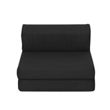 Giselle Bedding Foldable Mattress Folding Foam Bed Mat Black FOAM-MFM-CU02-MES-BK